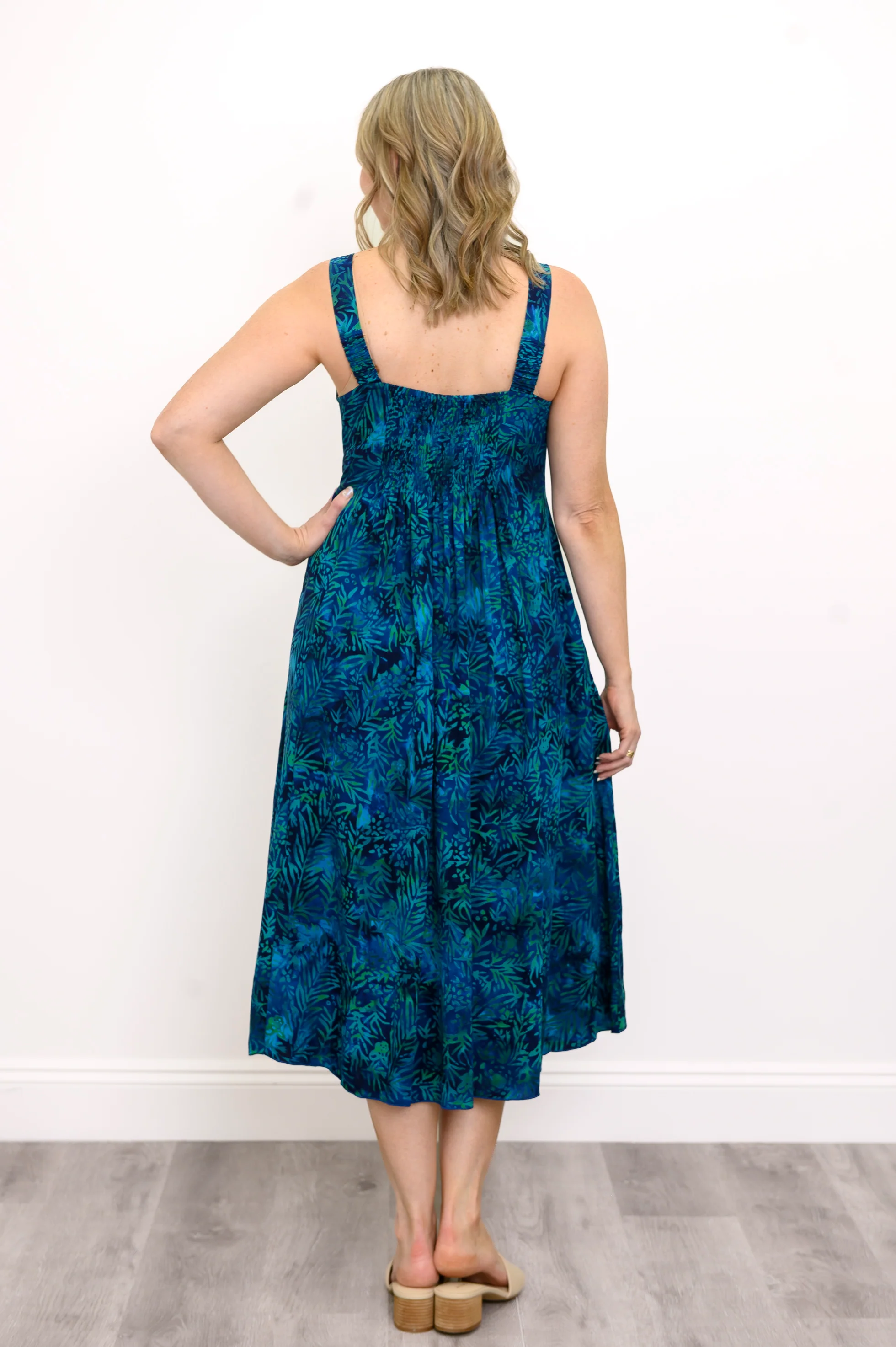 Shauna Dress, Ocean Coral - Image 4
