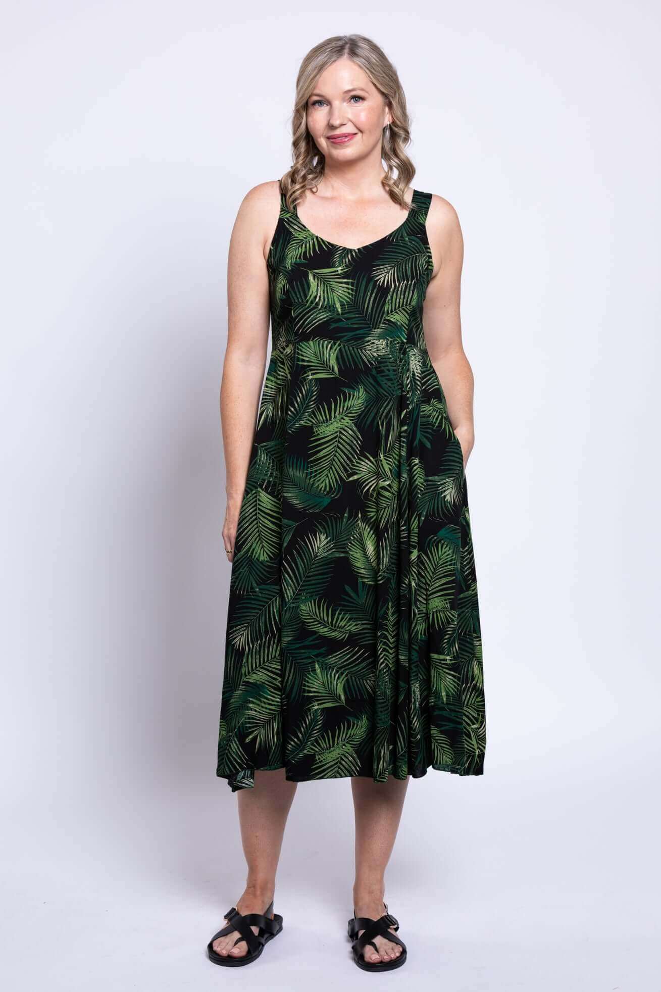 Shauna Dress, Tropical Eclipse - Image 2