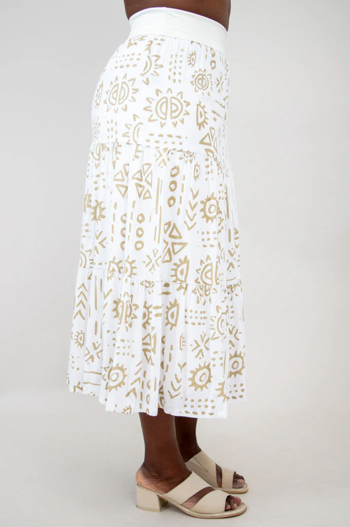 Shella Skirt, Suna, Linen Bamboo - Final Sale - Image 4