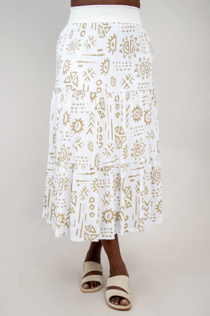 Shella Skirt, Suna, Linen Bamboo - Final Sale - Image 6