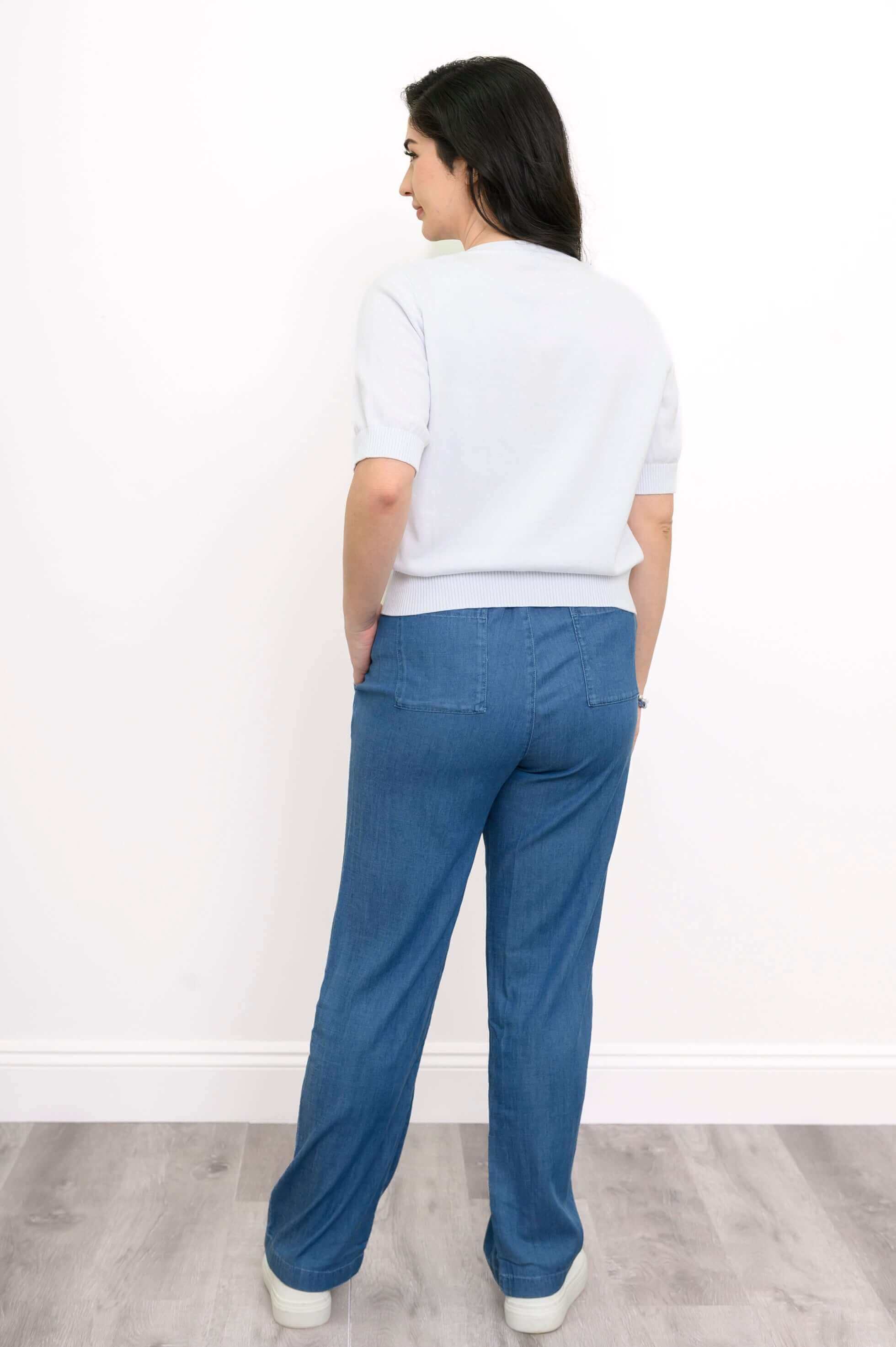 Shen Cardigan, White, Cotton - Image 6