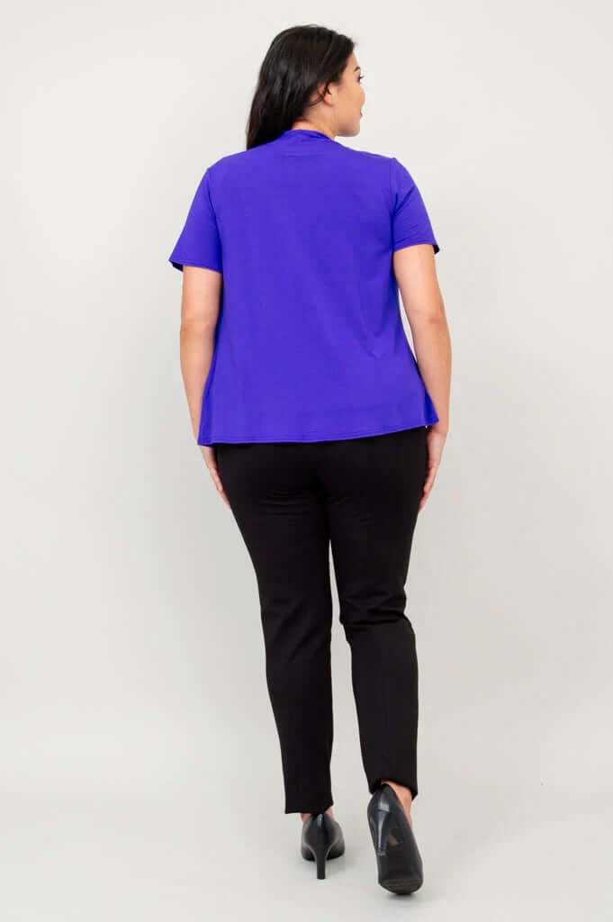 Sherry Jacket, Violet, Bamboo- Final Sale - Image 5