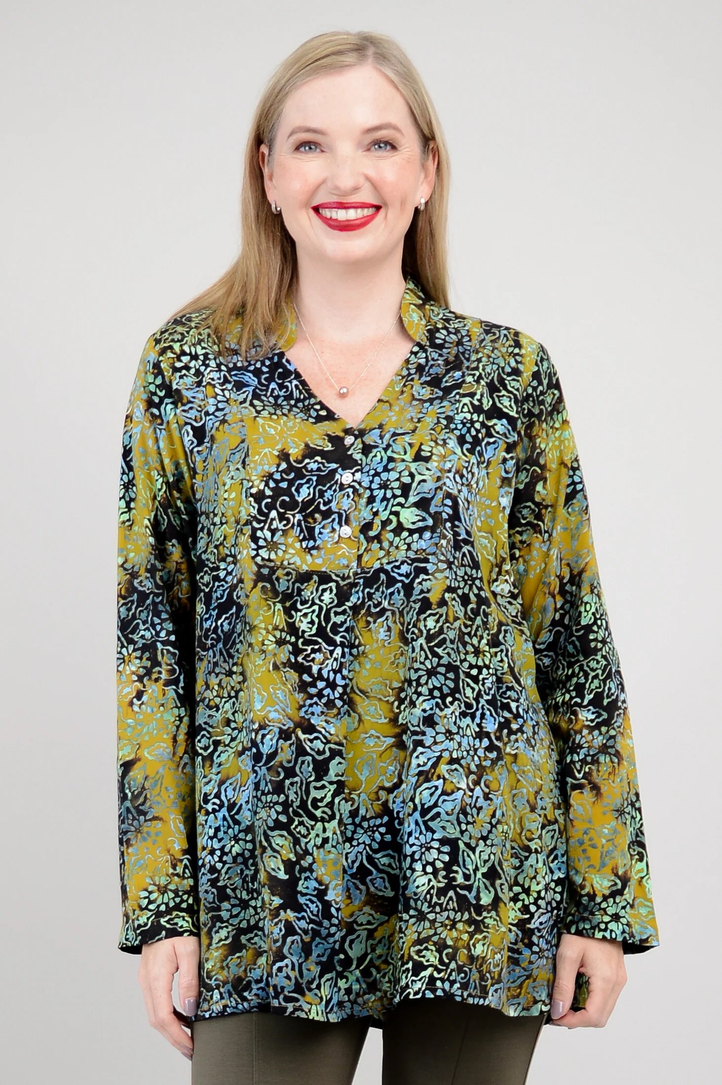 Shirley Long Sleeve, Green Valley - Final Sale