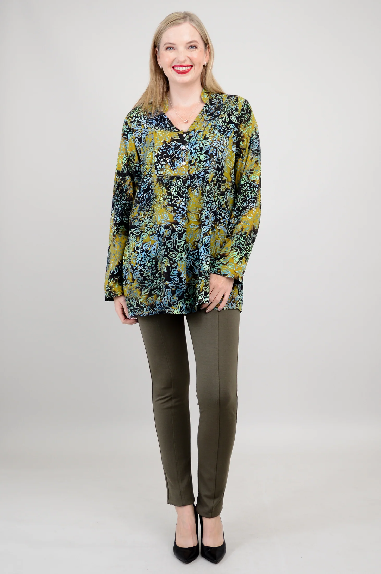 Shirley Long Sleeve, Green Valley - Final Sale - Image 4