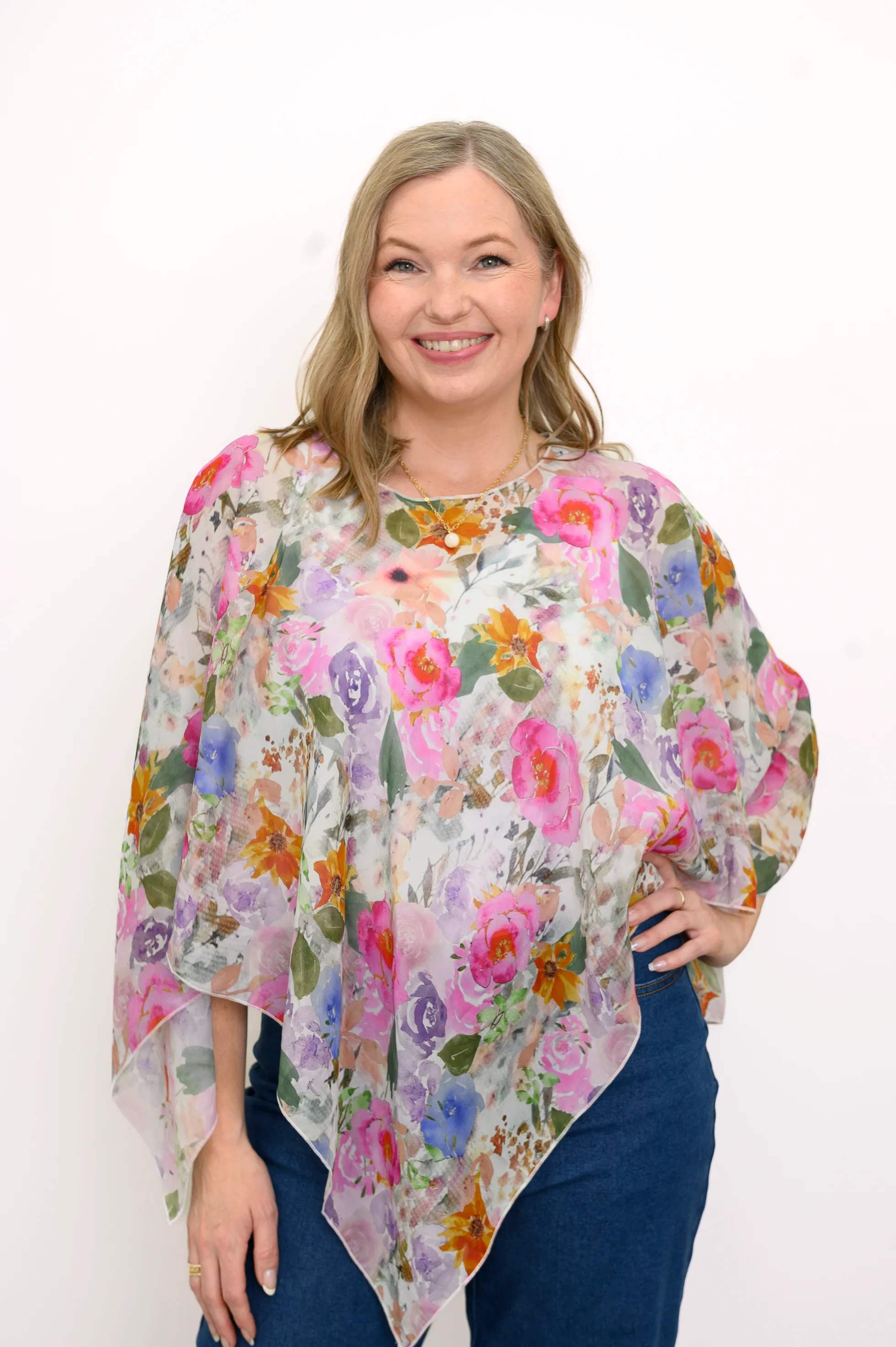 Silk Poncho - Image 13