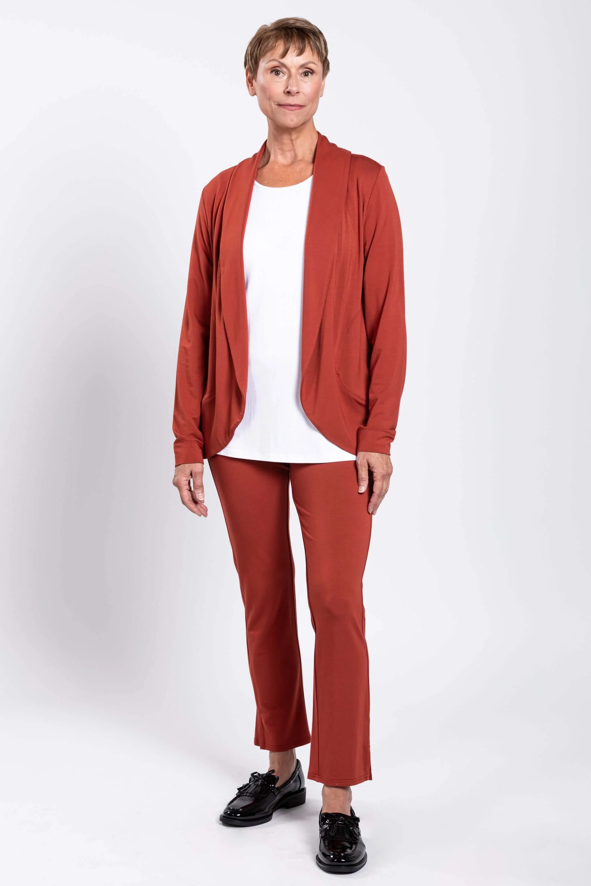 Simmer Jacket, Cuprum, French Terry - Image 2