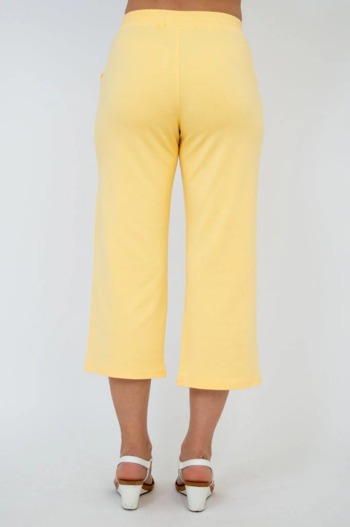Sky Pant, Yellow, Cotton - Final Sale - Image 6