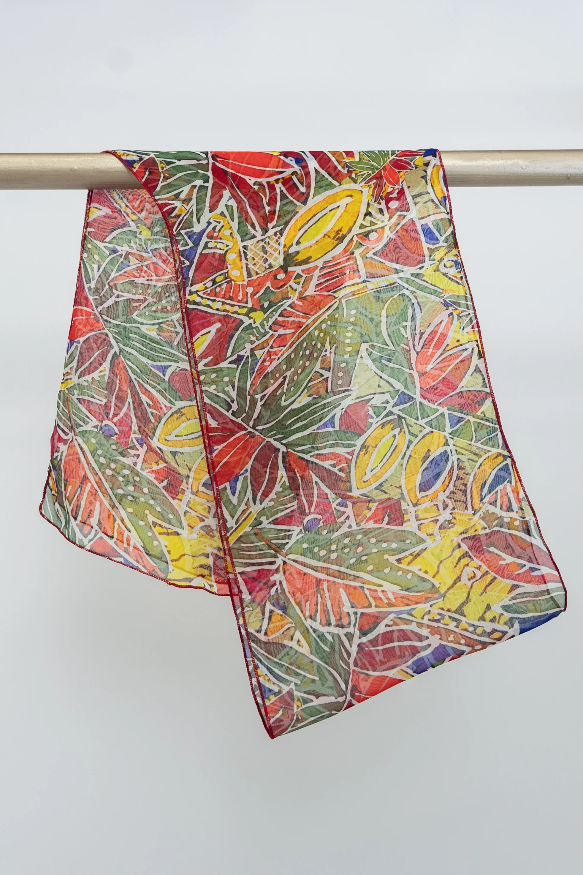 Small Silk Scarf - Image 9