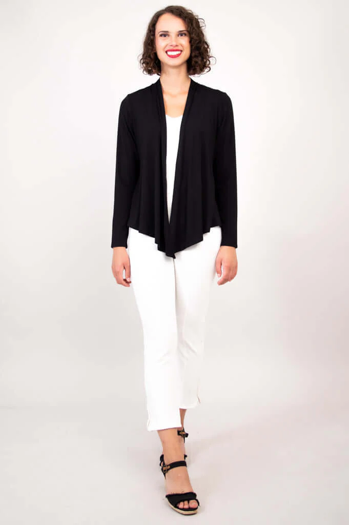 Snooky Jacket, Black, Bamboo- Final Sale - Image 2