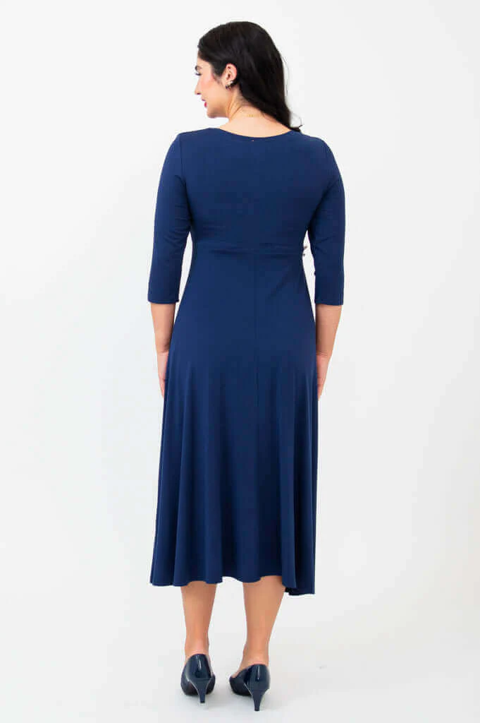 Soul Dress, Indigo, Bamboo - Image 5