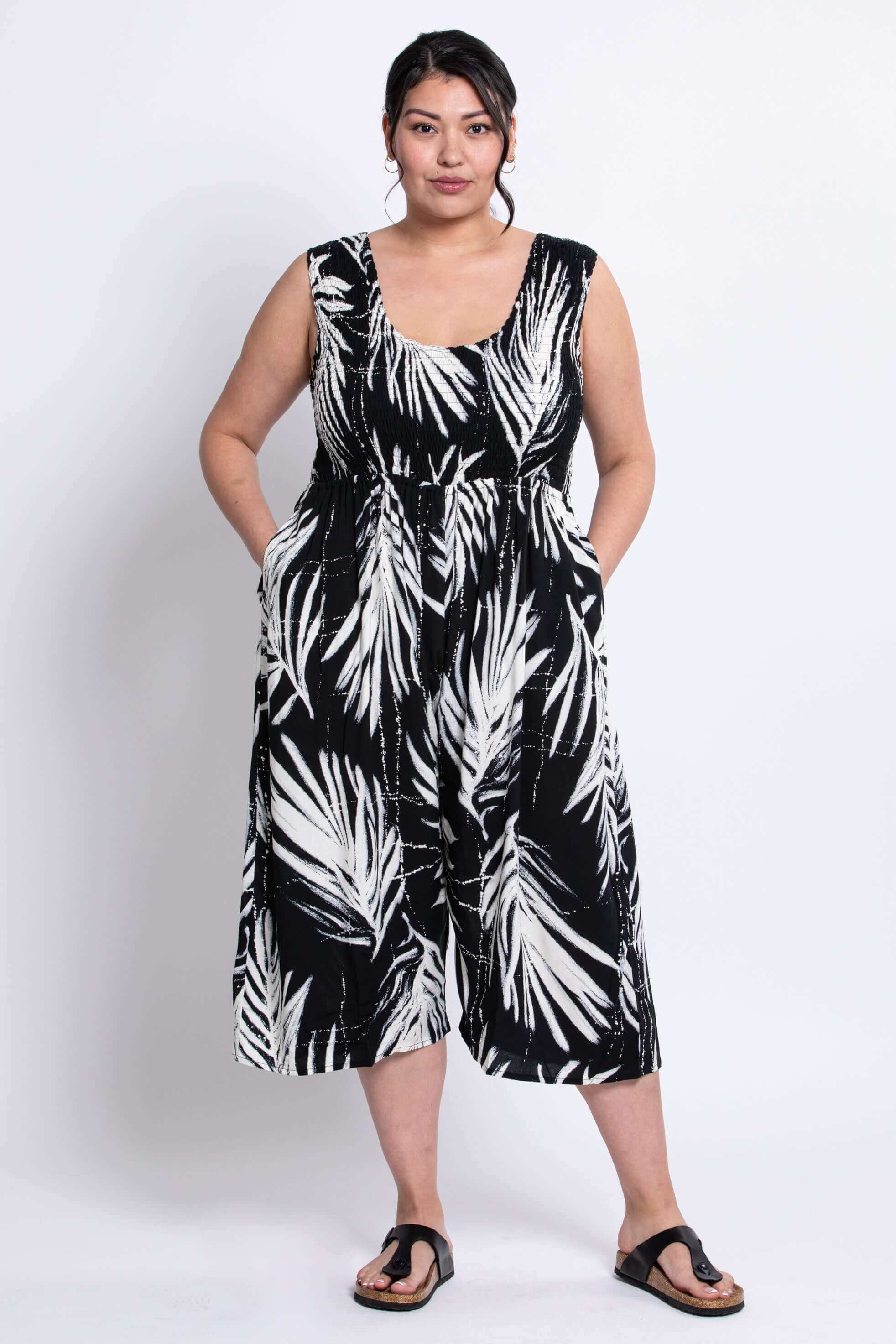 Springbok Jumpsuit, BW Scroll - Image 4