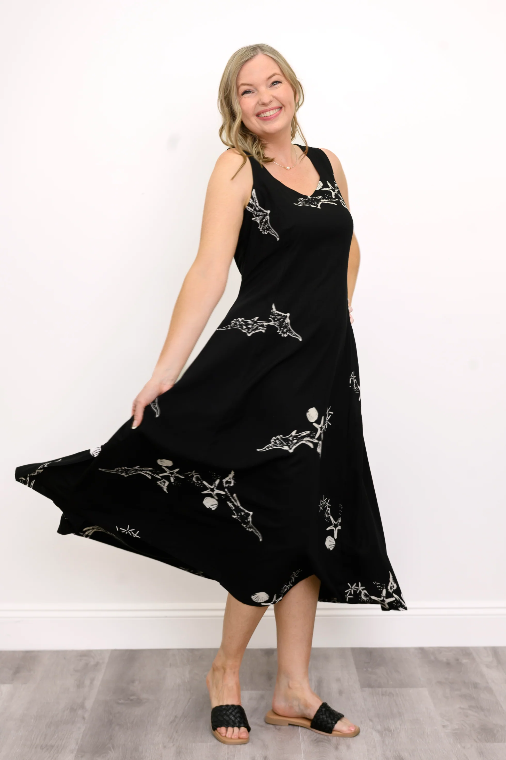 Sweet Sara Dress, Seabound - Image 4