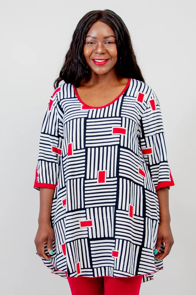 Tammy Tunic, Lattice - Final Sale
