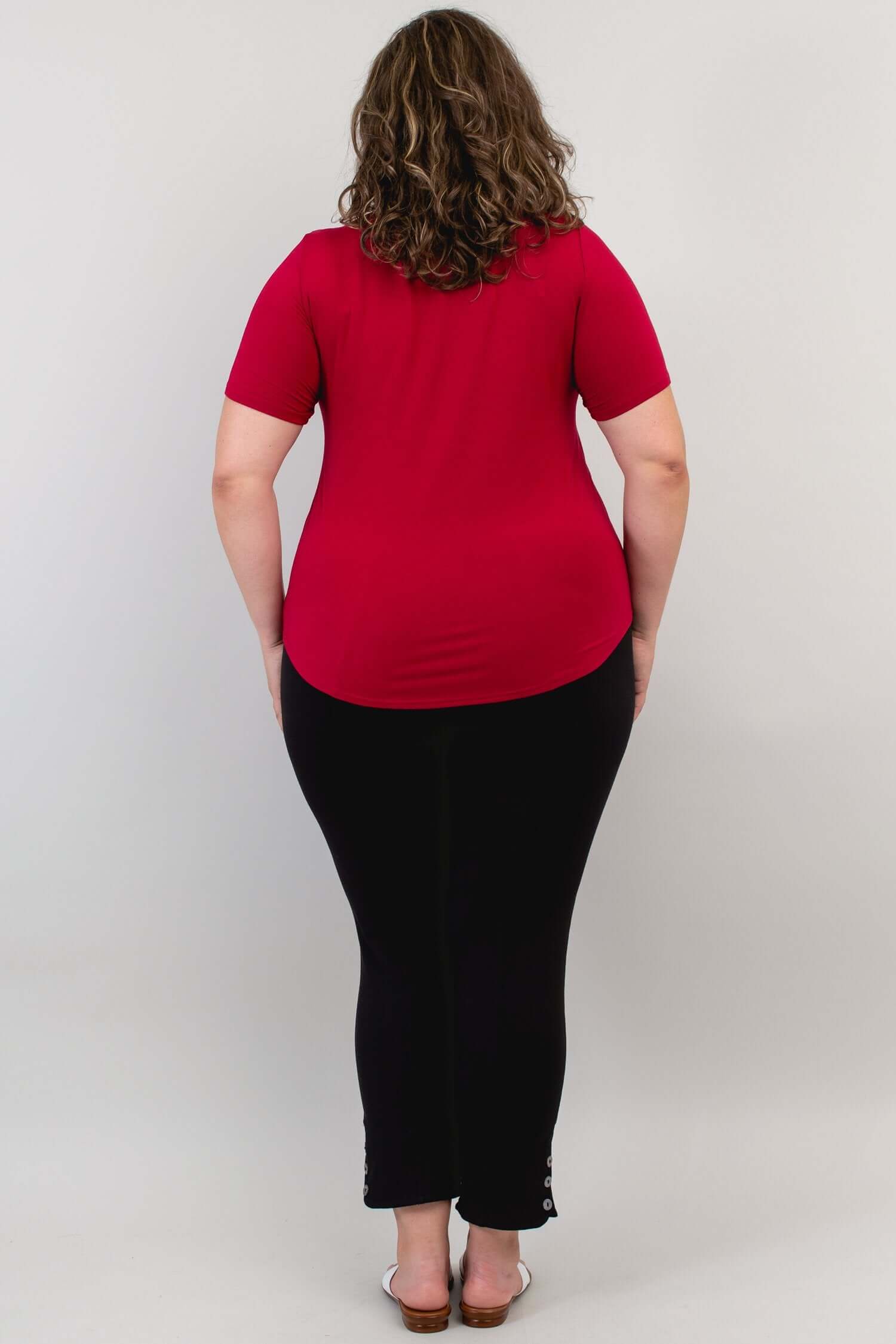 Tessa Tee, Lipstick, Bamboo - Image 5