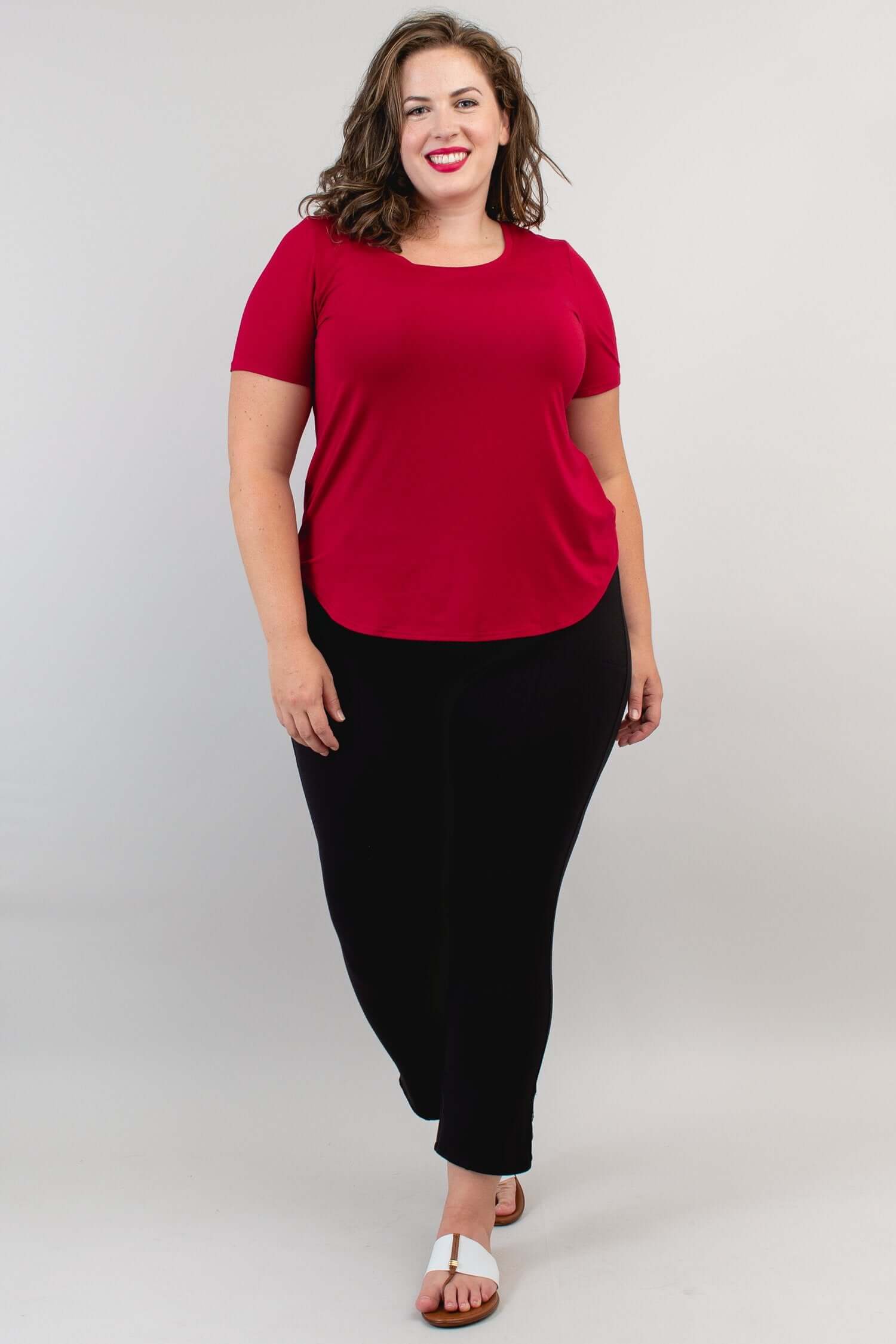Tessa Tee, Lipstick, Bamboo - Image 7
