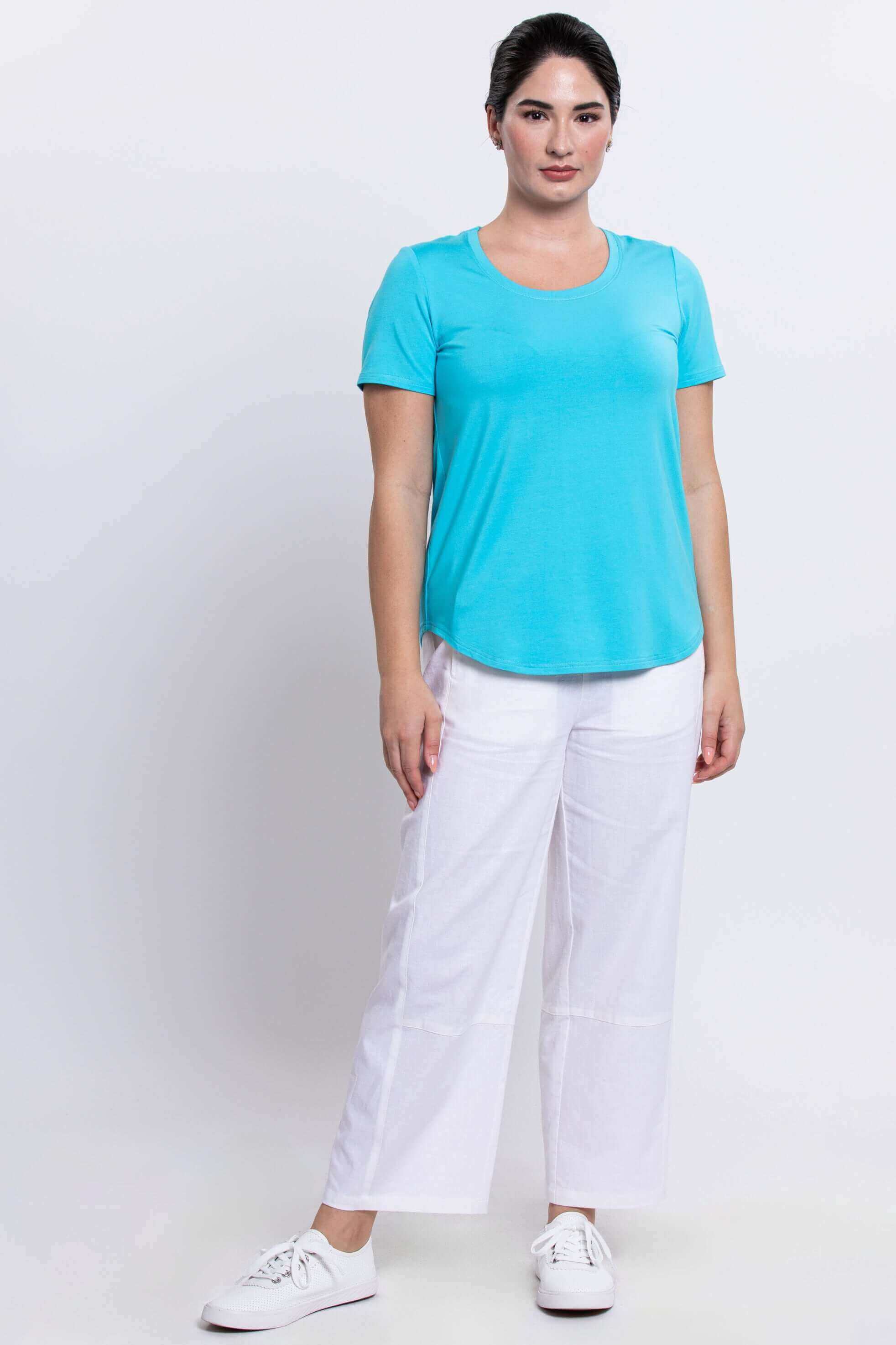 Tessa Tee, Ocean, Bamboo - Image 2