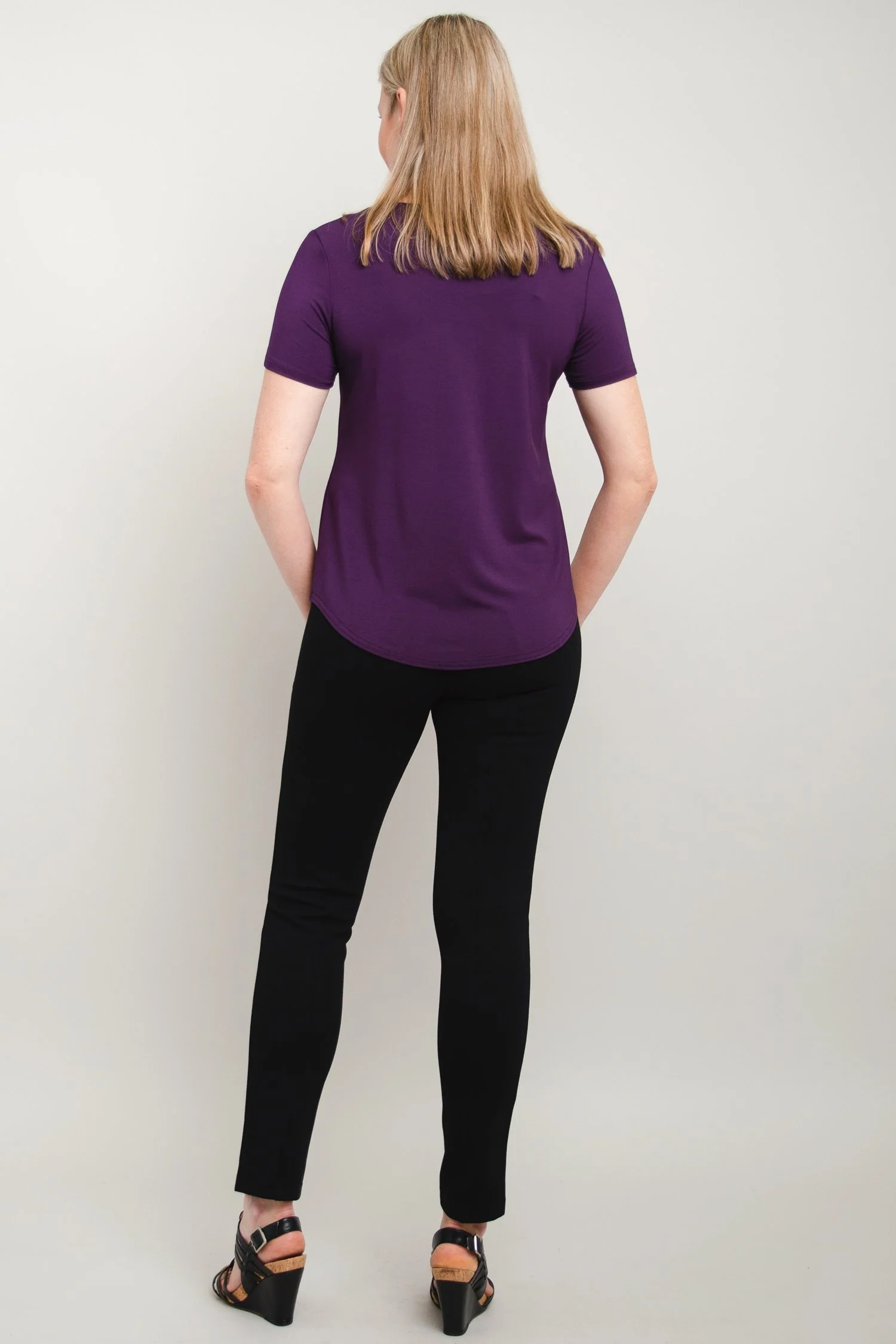 Tessa Tee, Royale, Bamboo - Image 5