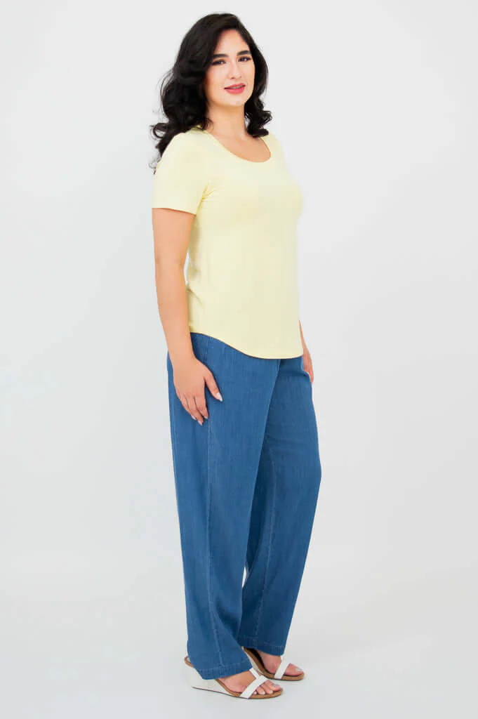 Tessa Tee, Sunshine, Bamboo - Image 3