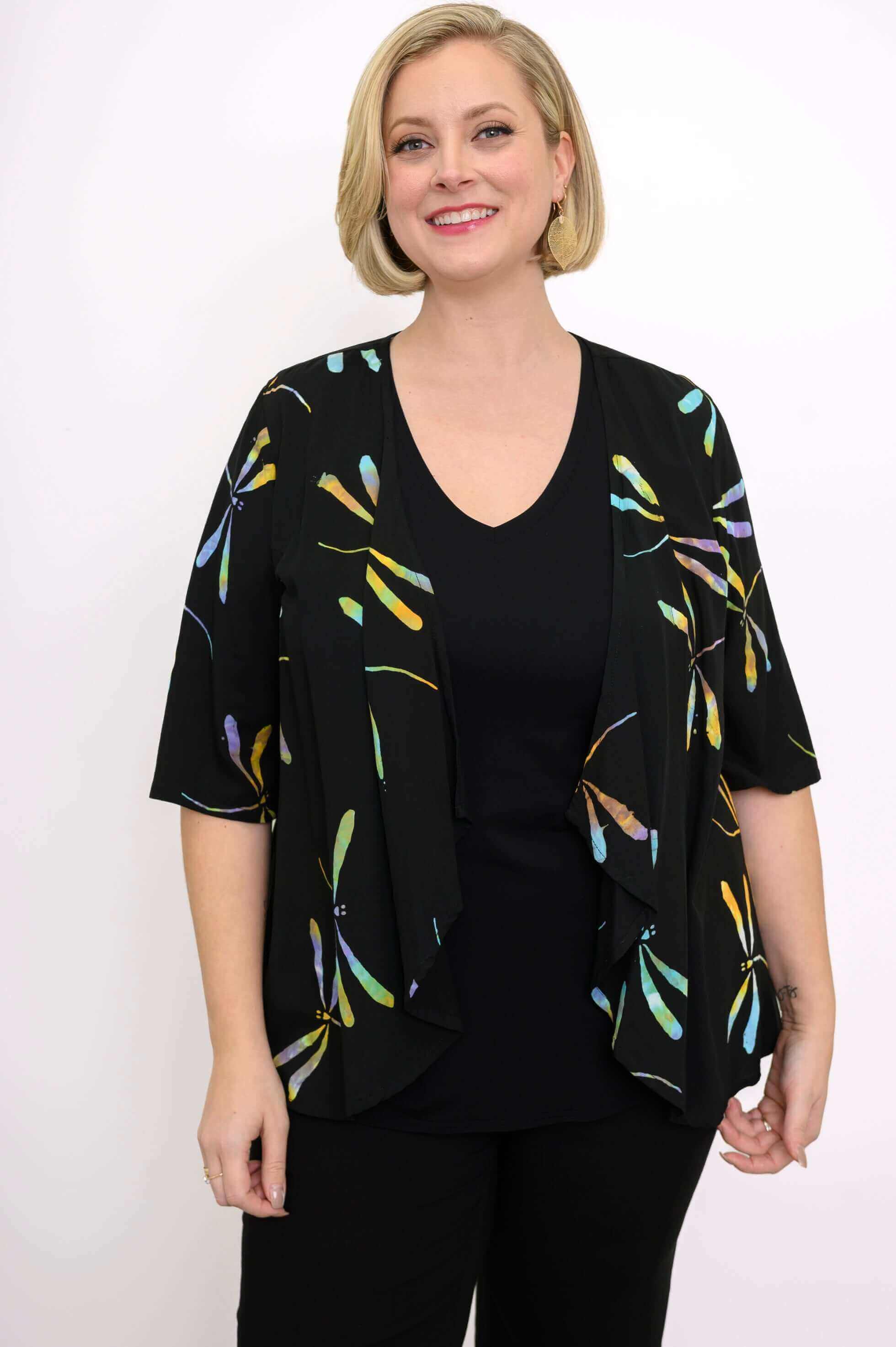 Toucan Jacket, Abalone Dragonfly - Image 3
