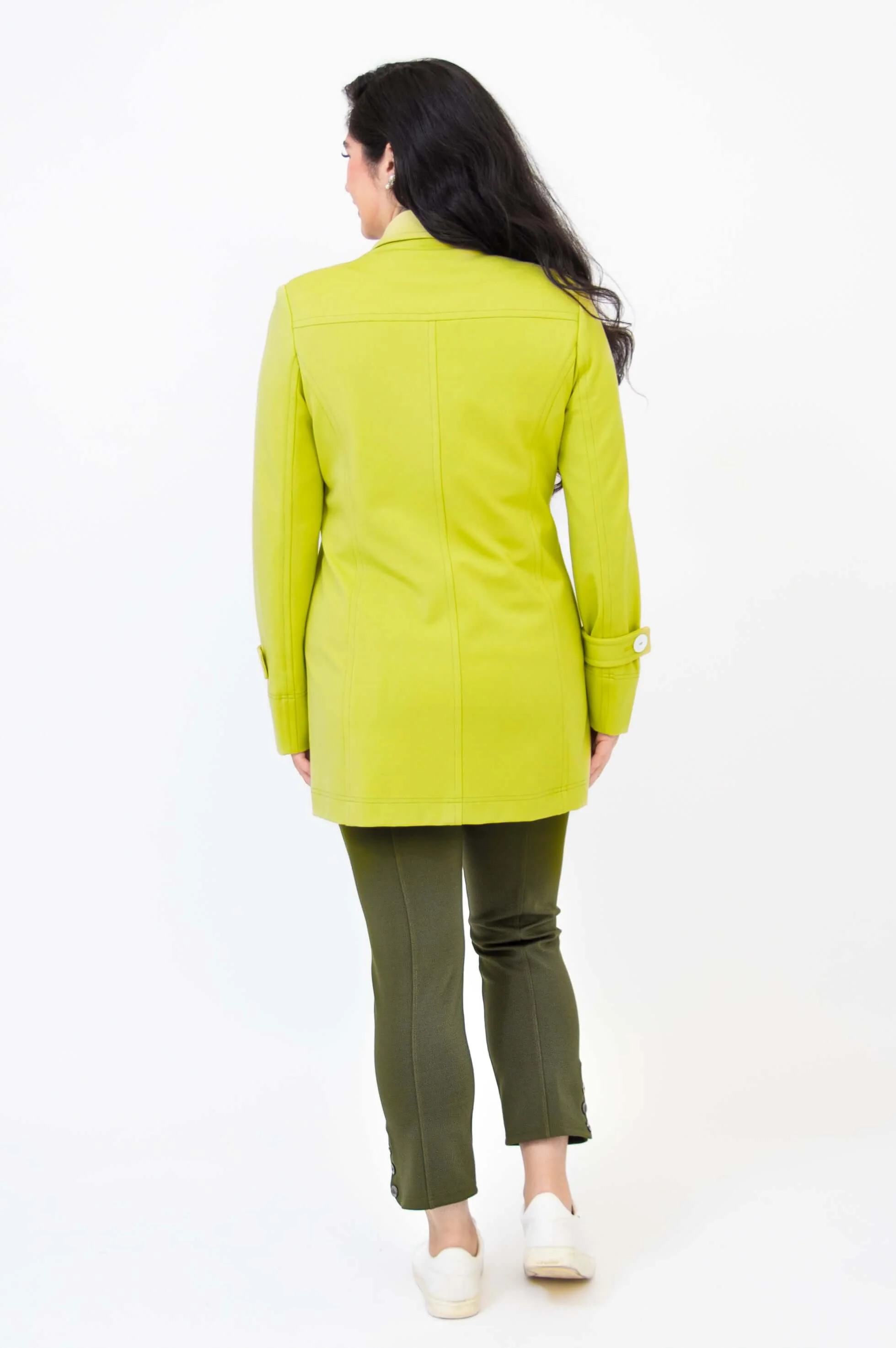 Tulip Jacket, Sage, Modal - Image 3