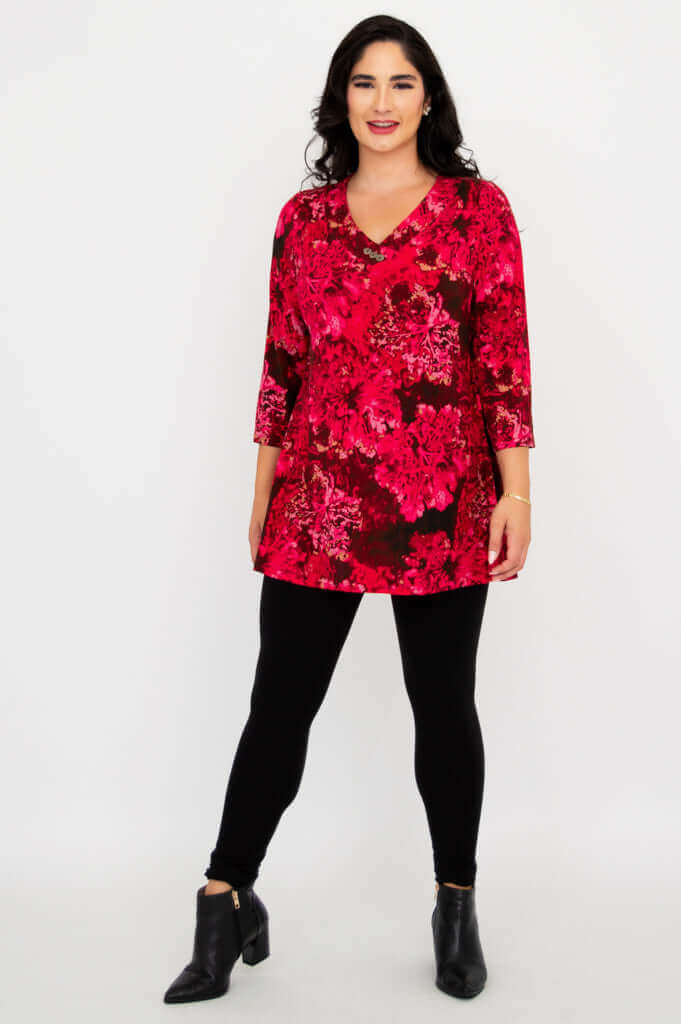 Vana 3/4 Tunic, Normandy, Bamboo - Image 6
