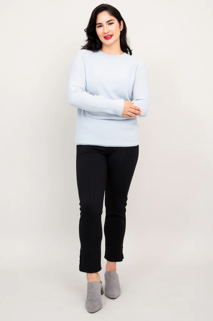 Whitaker Sweater, Blue Sparkle, Cashmere - Image 5