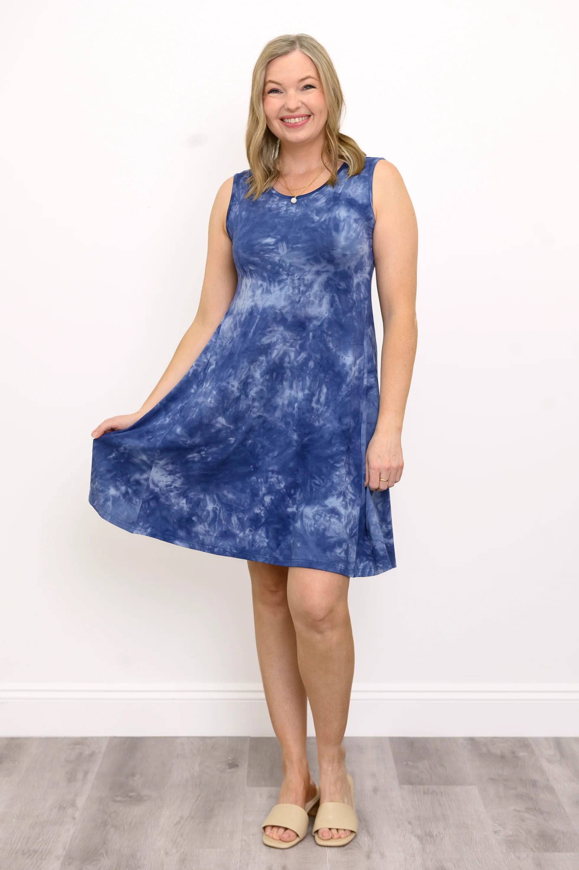 Willow Dress, Tie Dye, Bamboo - Image 3
