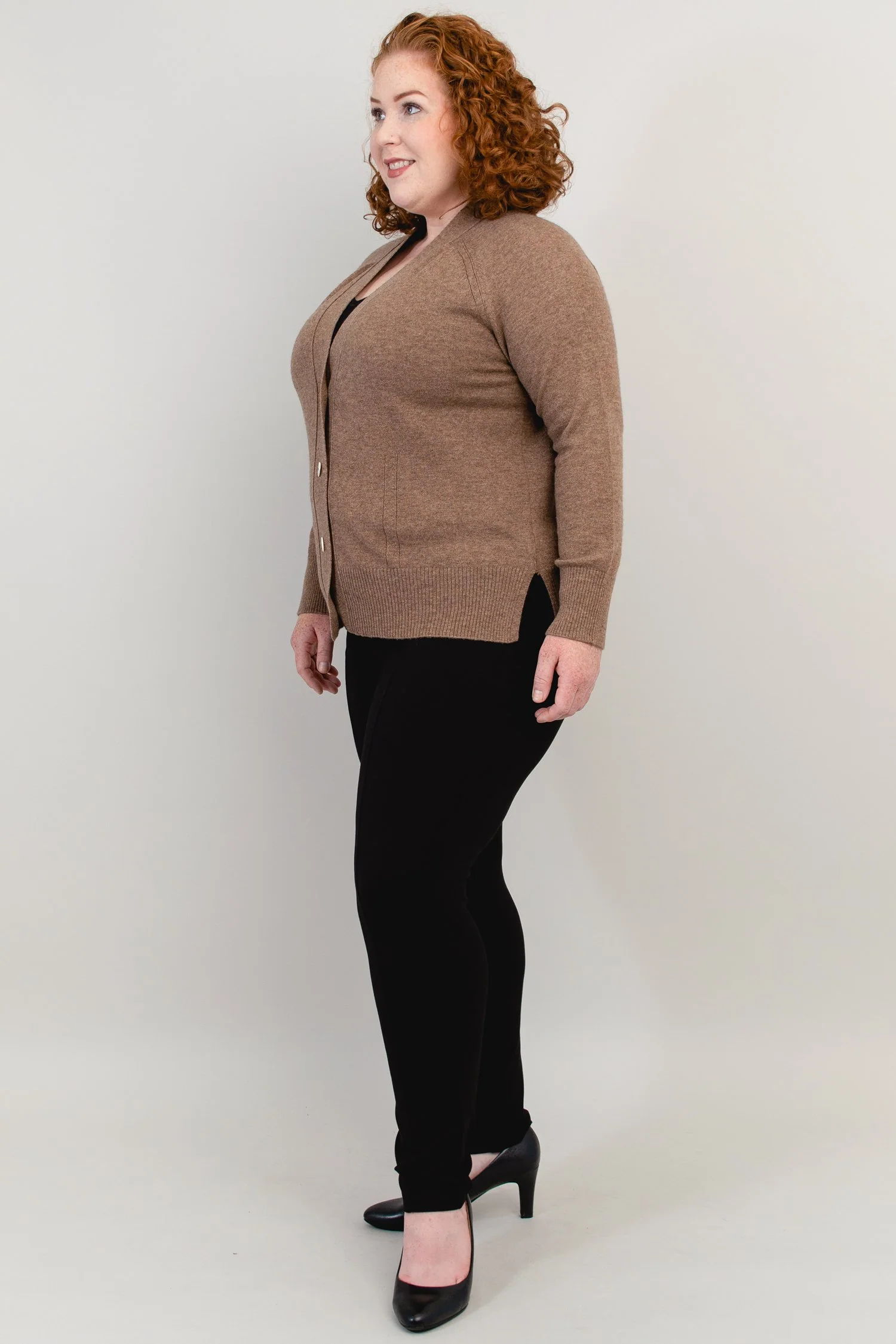 Winlaw Sweater, Autumn Taupe, Cashmere - Image 3