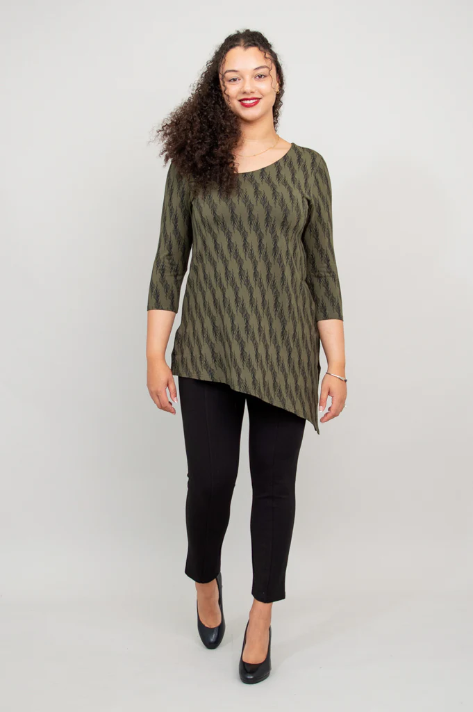 Winnie Tunic, Cedar Forest, Bamboo - Final Sale - Image 5